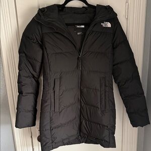 The North Face Women's Long Black Puffer Coat